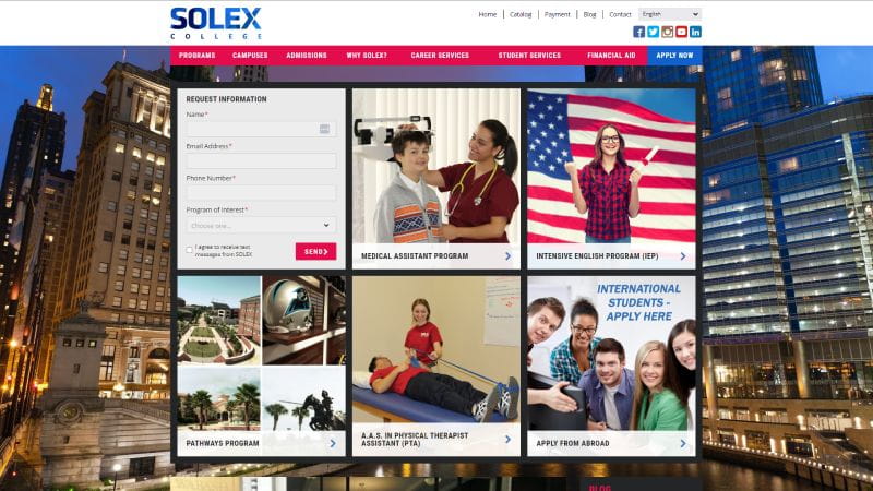 Solex.edu — Homepage